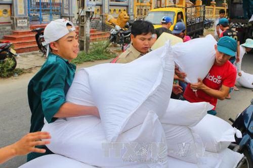 Hỗ trợ gạo cho tỉnh Nghệ An