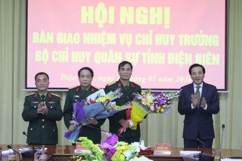 Bổ nhiệm lãnh đạo Bộ Chỉ huy Quân sự 4 tỉnh