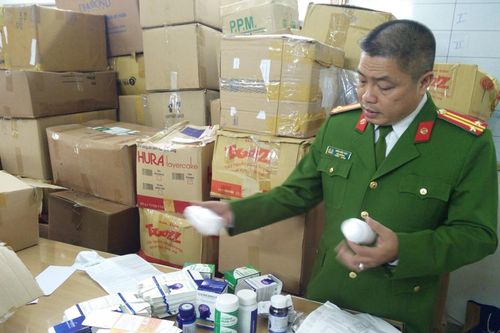 Phá đường dây sản xuất tân dược giả liên tỉnh