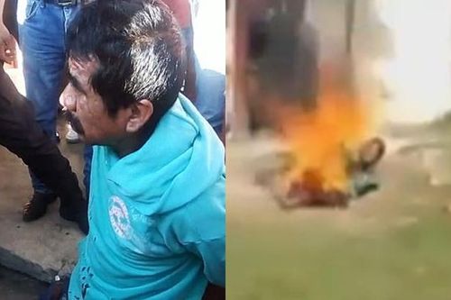 Đám đông quá khích thiêu sống nghi phạm cưỡng hiếp và sát hại bé gái 6 tuổi