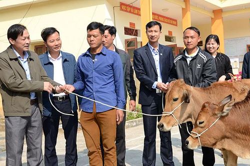 Tặng nhiều suất quà tết tại xã Phu Luông và xã Mường Lói