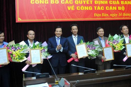 Ban Thường vụ Tỉnh ủy công bố các quyết định của Ban Bí thư về công tác cán bộ