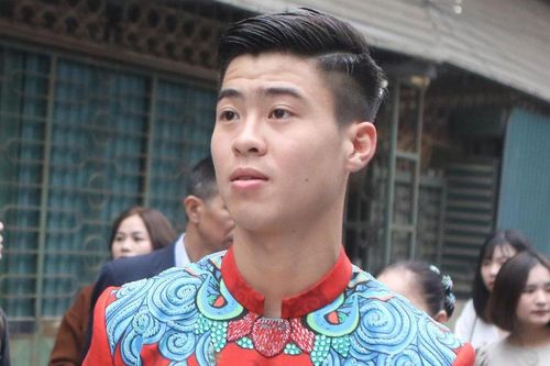 Duy Mạnh chia sẻ hình ảnh trước khi đến nhà Quỳnh Anh