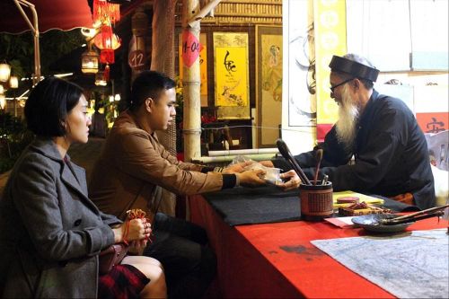 Giảm số ông đồ tại Hội chữ Văn Miếu