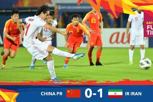 Hạ U23 Trung Quốc, U23 Iran vẫn ngậm ngùi dừng bước