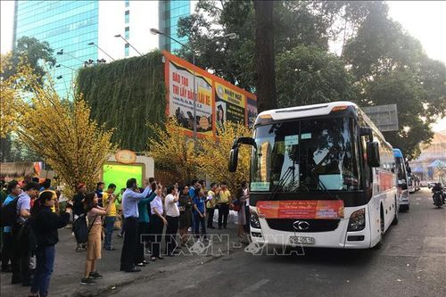 Những 'chuyến xe mùa xuân' dành cho sinh viên tại TP Hồ Chí Minh
