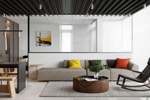 Nhà 2 phòng ngủ rộng rãi nhờ chọn giải pháp cửa trượt