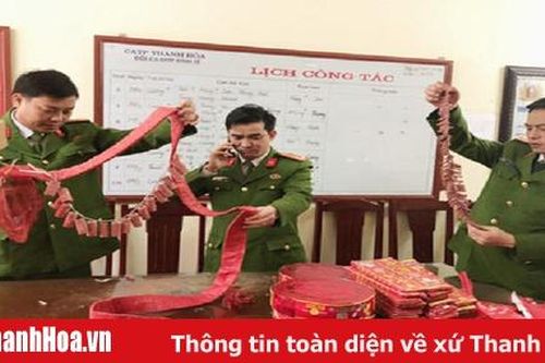 Bắt 21 vụ, 36 đối tượng mua bán, vận chuyển, tàng trữ, sử dụng trái phép pháo, vũ khí, vật liệu nổ, công cụ hỗ trợ