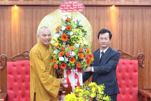 Gia Lai: Chức sắc 5 tôn giáo chúc Tết lãnh đạo tỉnh