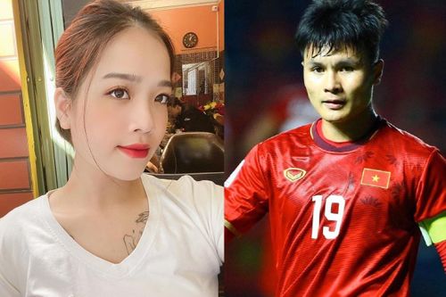 Bạn gái tin đồn của Quang Hải đến sân cổ vũ U23 Việt Nam