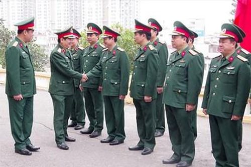 Trung tướng Lê Huy Vịnh, Phó tổng Tham mưu trưởng thăm và chúc Tết tại Bộ CHQS tỉnh Quảng Ninh