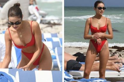 Hoa hậu Olivia Culpo phô đường cong đẹp như tạc tượng với bikini