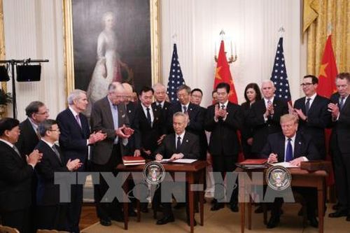 Bắt đầu thảo luận về thỏa thuận thương mại Mỹ-Trung 'Giai đoạn 2'