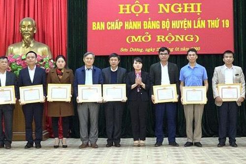 Hội nghị BCH Đảng bộ huyện Sơn Dương kỳ thứ 19