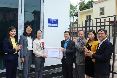 Khánh thành nhà 'Mái ấm công đoàn'