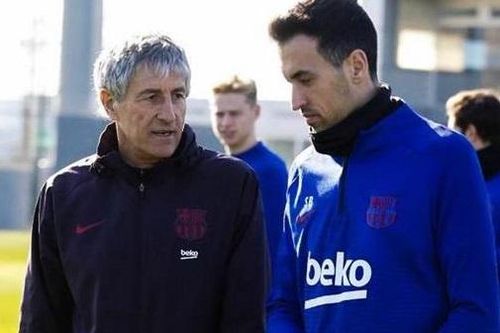 Buổi tập đầu tiên của Barca cùng tân HLV Setien