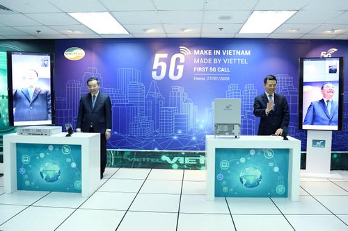 Thực hiện thành công cuộc gọi bằng thiết bị 5G của Việt Nam
