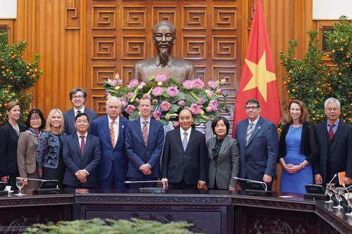 Thủ tướng Chính phủ tiếp đoàn giáo sư Trường Harvard Kennedy (Hoa Kỳ)