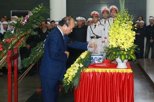 Lễ tang 3 liệt sĩ hy sinh tại Đồng Tâm