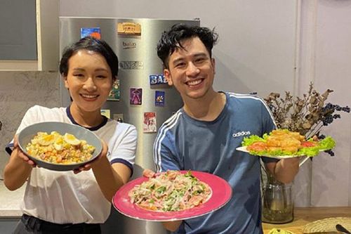 Mâm Tết ngon, lạ với bí kíp 'biến tấu' nguyên liệu của Dino Vũ và Giang Ơi