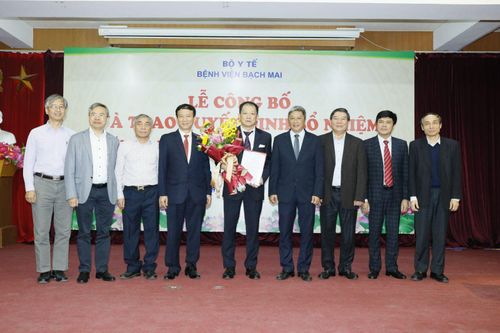 Bệnh viện Bạch Mai có tân Phó Giám đốc