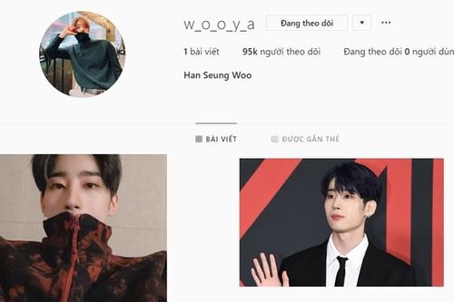 Han Seung Woo ra mắt tài khoản Instagram sau khi X1 tan rã
