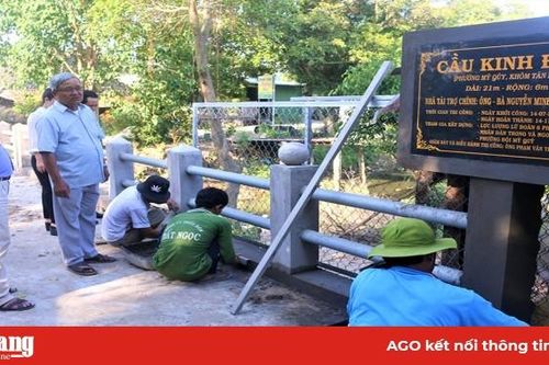 Dân vận khéo góp phần phát triển quê hương
