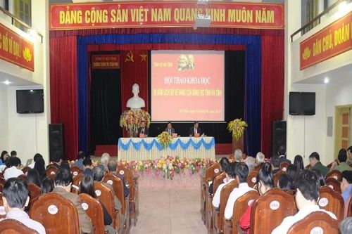 90 năm lịch sử vẻ vang của Đảng bộ Hà Tĩnh