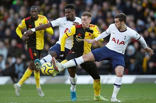 Vòng 23 Premier League: Tottenham hòa thất vọng trên sân của Watford