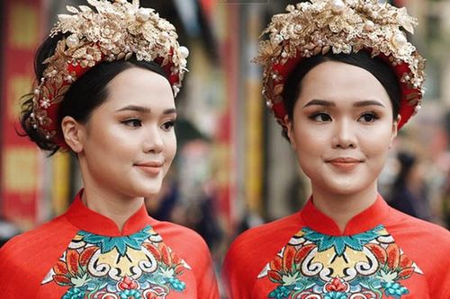 Biến thành 'bà cô', vợ Duy Mạnh lên tiếng bênh vực make up