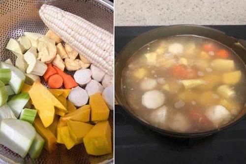 Bữa ăn đủ chất, giàu vitamin với món canh chay thập cẩm
