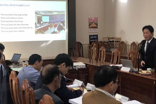 Nghiệm thu đề tài xây dựng, chuyển giao mô hình liên kết trong sản xuất cà phê, hồ tiêu