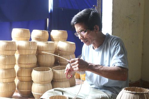 Làng nghề vào Tết