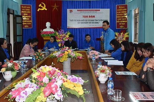 Tọa đàm 'Tuổi trẻ Đoàn khối Các cơ quan tỉnh sắt son niềm tin với Đảng'