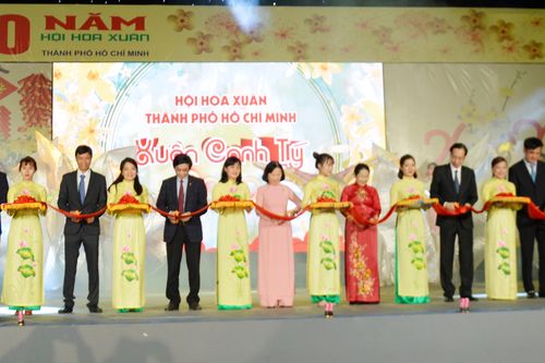 Khai mạc Hội Hoa xuân TPHCM Canh Tý 2020