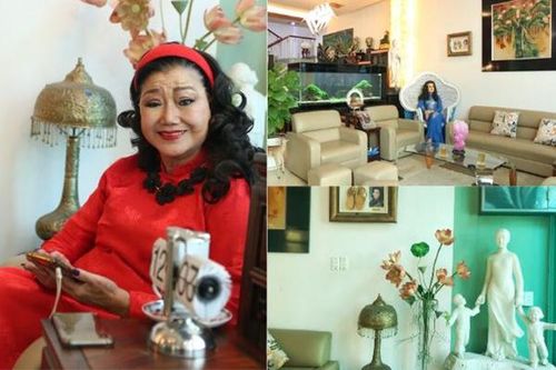 Nhà hơn 50 năm tuổi trưng bày hàng trăm tượng Phật của NSND Kim Cương