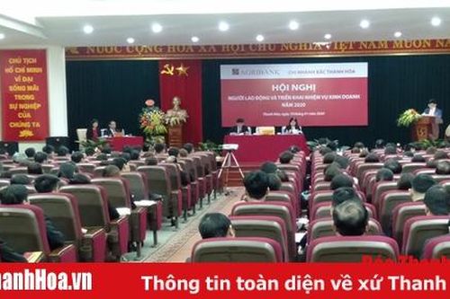 Agribank Bắc Thanh Hóa triển khai nhiệm vụ kinh doanh năm 2020