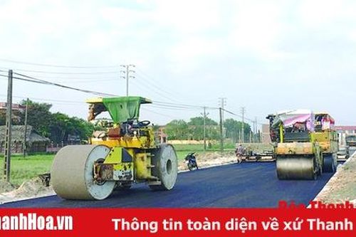 Huyện Hoằng Hóa thông xe kỹ thuật tuyến đường Goòng – Quăng