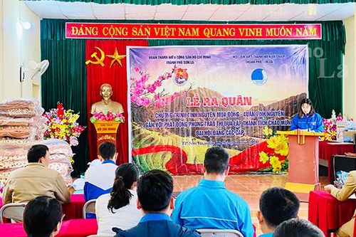 Thành Đoàn: Ra quân Chương trình tình nguyện mùa đông - Xuân tình nguyện năm 2020