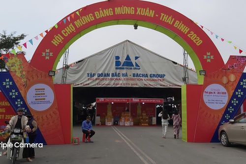 Hội chợ Mừng Đảng - Mừng Xuân 2020 ở Thái Bình