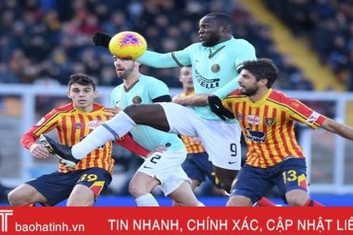 Vòng 20 Serie A: Inter hụt hơi, Juve bứt tốc