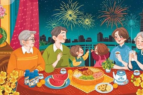 Làm việc ngày Tết, hưởng lương gấp 4 lần ngày thường