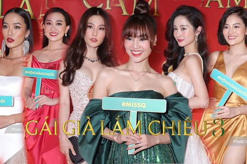 Siêu thảm đỏ 'Vũ trụ gái già': Lan Ngọc khoe vai trần, Jun Vũ thuần khiết, Diễm My 9x đọ vẻ gợi cảm với hội chăn chuối