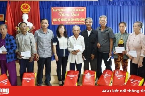 Châu Phú chăm lo Tết cho người dân