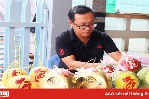 Nông sản 'khoác áo mới' ra chợ Tết