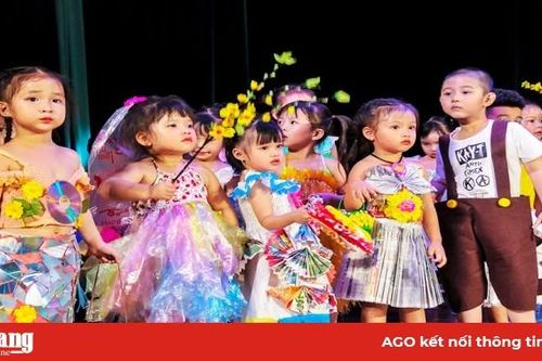 Trường Mầm non Sen Hồng - Nhà Thiếu nhi An Giang tổ chức Hội thi bé khỏe, bé đẹp mừng Xuân Canh Tý 2020