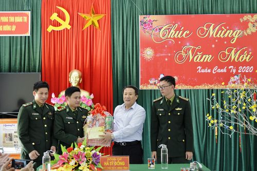 Lãnh đạo tỉnh Quảng Trị thăm, chúc tết các đơn vị, doanh nghiệp và đối tượng chính sách