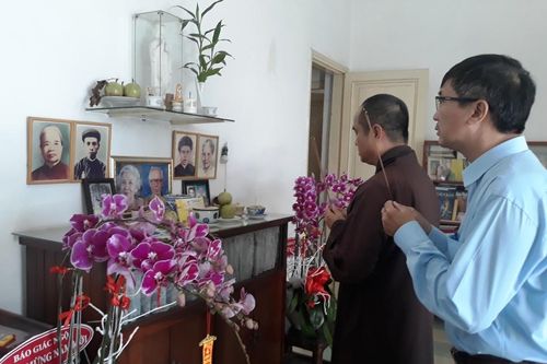 Tưởng niệm CS.Võ Đình Cường, chúc Tết các cơ quan chức năng