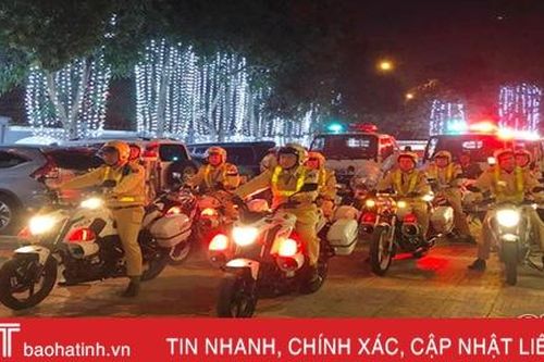 Công an TP Hà Tĩnh lập tổ công tác 'đặc biệt' đảm bảo ANTT dịp Tết Nguyên đán