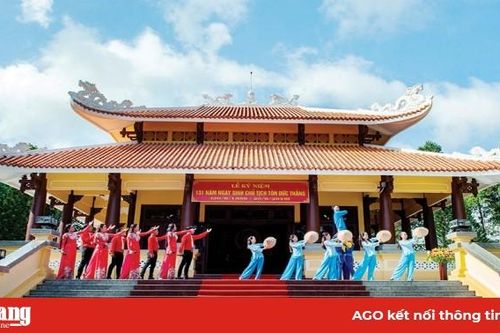 Hấp dẫn Khu lưu niệm Chủ tịch Tôn Đức Thắng